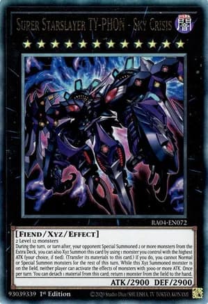 Super Starslayer TY-PHON - Sky Crisis (PUR) — Quarter Century Stampede