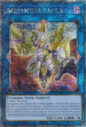 Accesscode Talker (New Art) (Quarter Century Secret Rare) — Quarter Century Stampede