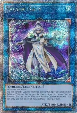 Splash Mage (Quarter Century Secret Rare) — Quarter Century Stampede