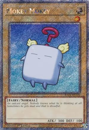 Mokey Mokey (Platinum Secret Rare) — Quarter Century Stampede