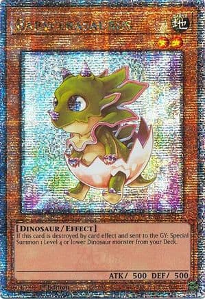 Babycerasaurus (Quarter Century Secret Rare) — Quarter Century Stampede