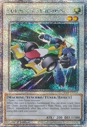 Formula Synchron (Quarter Century Secret Rare) — Quarter Century Stampede