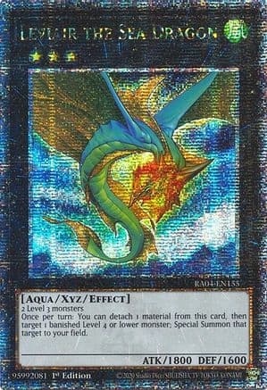 Leviair the Sea Dragon (Quarter Century Secret Rare) — Quarter Century Stampede