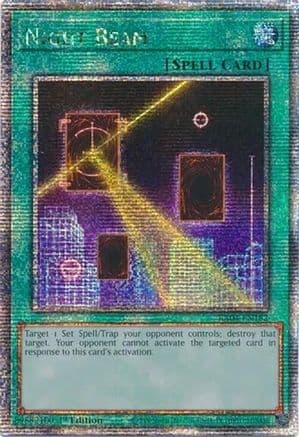 Night Beam (Quarter Century Secret Rare) — Quarter Century Stampede