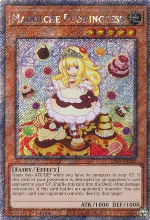 Madolche Puddingcess (Platinum Secret Rare) — Quarter Century Stampede