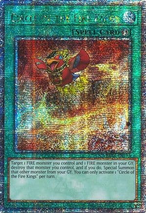 Circle of the Fire Kings (Quarter Century Secret Rare) — Quarter Century Stampede