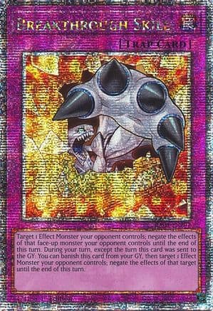 Breakthrough Skill (Quarter Century Secret Rare) — Quarter Century Stampede