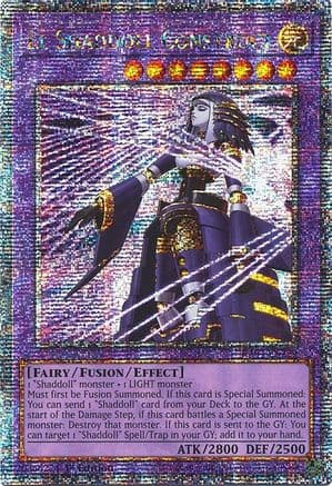 El Shaddoll Construct (Quarter Century Secret Rare) (Alternate Art) — Quarter Century Stampede