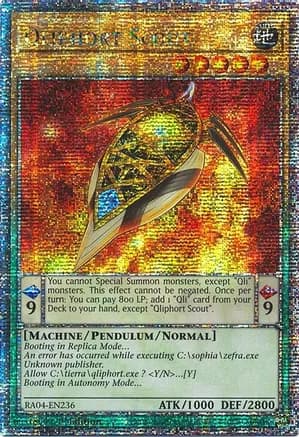 Qliphort Scout (Quarter Century Secret Rare) — Quarter Century Stampede