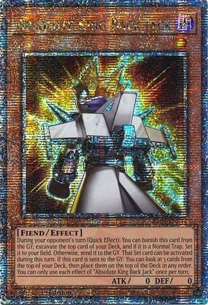 Absolute King Back Jack (Quarter Century Secret Rare) — Quarter Century Stampede