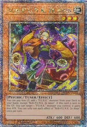 Noh-P.U.N.K. Ze Amin (Quarter Century Secret Rare) — Quarter Century Stampede