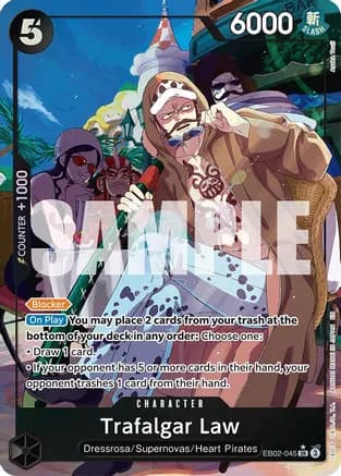 Trafalgar Law (Alternate Art) — Extra Booster: Anime 25th Collection