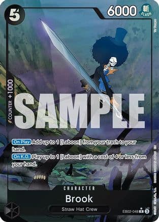 Brook (Alternate Art) — Extra Booster: Anime 25th Collection
