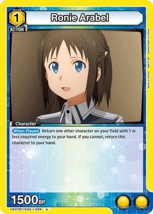 Ronie Arabel — UE07BT: Sword Art Online
