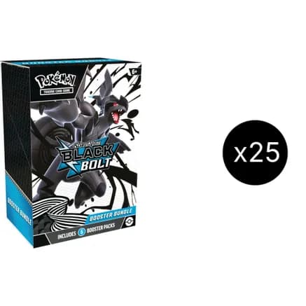 Black Bolt Booster Bundle Case — SV: Black Bolt