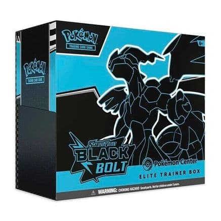 Black Bolt Pokemon Center Elite Trainer Box (Exclusive) — SV: Black Bolt