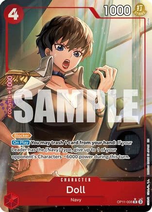 Doll (Alternate Art) — A Fist of Divine Speed