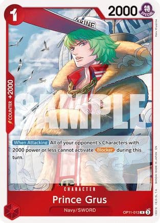Prince Grus — A Fist of Divine Speed