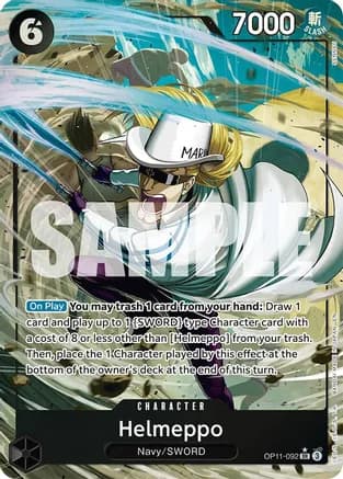 Helmeppo (Alternate Art) — A Fist of Divine Speed