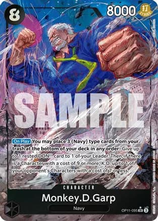 Monkey.D.Garp (Alternate Art) — A Fist of Divine Speed