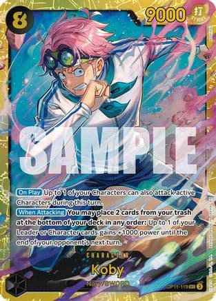 Koby (119) — A Fist of Divine Speed