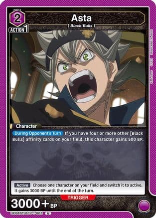Asta (003) — UE08BT: Black Clover