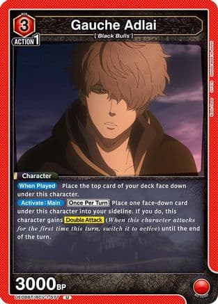 Gauche Adlai (077) — UE08BT: Black Clover
