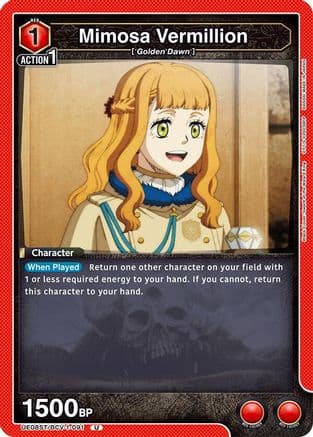 Mimosa Vermillion — UE08ST: Black Clover Starter Deck