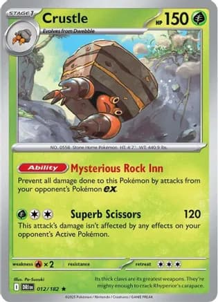 Crustle - 012/182 — SV10: Destined Rivals