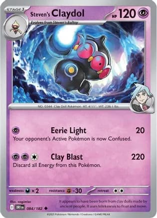 Steven's Claydol — SV10: Destined Rivals