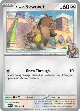 Arven's Skwovet — SV10: Destined Rivals
