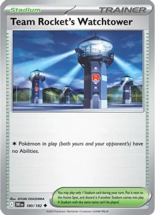Team Rocket's Watchtower — SV10: Destined Rivals