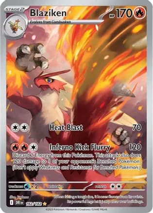 Blaziken - 192/182 — SV10: Destined Rivals