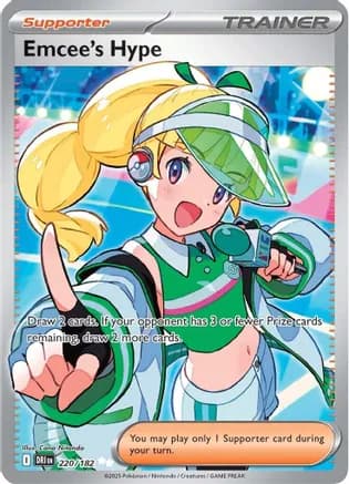 Emcee's Hype - 220/182 — SV10: Destined Rivals