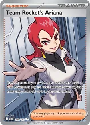 Team Rocket's Ariana - 224/182 — SV10: Destined Rivals