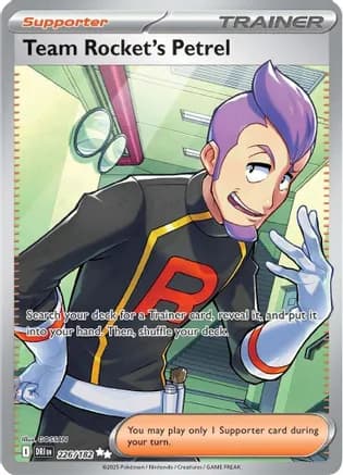 Team Rocket's Petrel - 226/182 — SV10: Destined Rivals