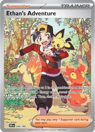 Ethan's Adventure - 236/182 — SV10: Destined Rivals