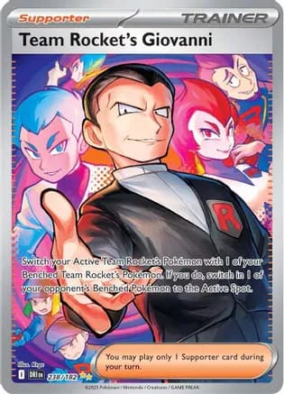 Team Rocket's Giovanni - 238/182 — SV10: Destined Rivals