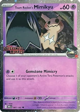 Team Rocket's Mimikyu (Prerelease) — Miscellaneous Cards & Products