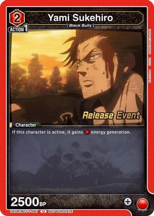 Yami Sukehiro (087) — UE08BT: Black Clover Release Event Cards