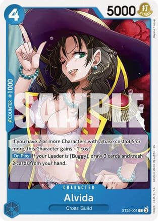 Alvida — Starter Deck 25: BLUE Buggy