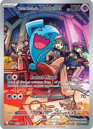 Team Rocket's Wobbuffet — SV: Scarlet & Violet Promo Cards