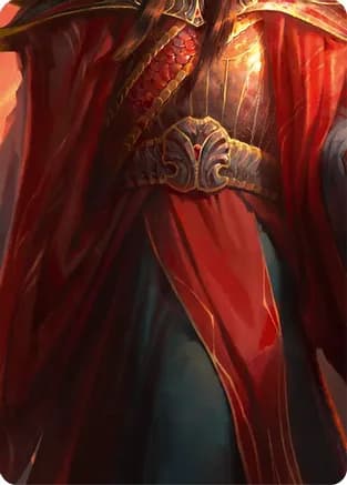 Kano, Draci of Aether // Taipanis Draca of Judement Double Sided Art Card (Middle Center) — GEM Pack 1
