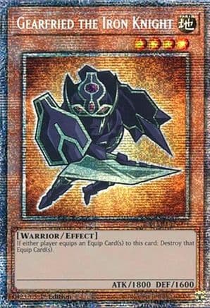 Gearfried the Iron Knight (Starlight Rare) — Battles of Legend: Monster Mayhem