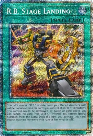 R.B. Stage Landing (Starlight Rare) — Duelist's Advance