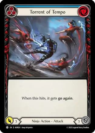 Torrent of Tempo (Blue) — Armory Deck: Ira