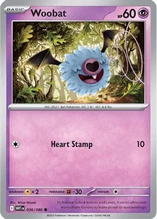 Woobat — SV: White Flare