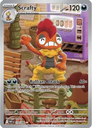 Scrafty - 139/086 — SV: White Flare