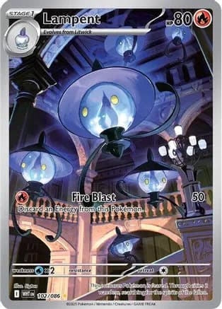 Lampent - 102/086 — SV: White Flare