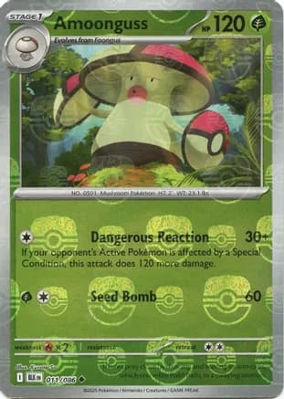 Amoonguss (Master Ball Pattern) — SV: Black Bolt
